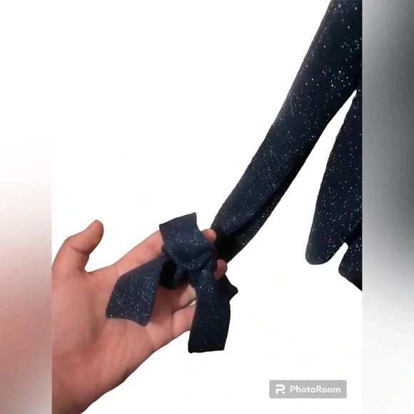 White+ warren sparkle sweater blue size small - Picture 4 of 4